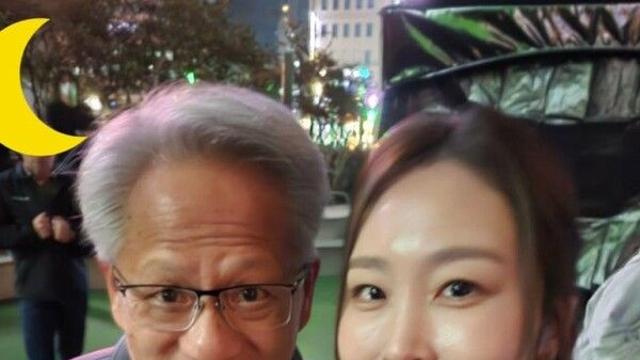 신아영, 젠슨 황 엔비디아 CEO와 '투샷' 공개 