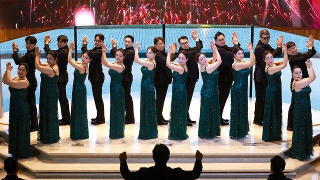 더헤븐리조트 방주교회에 울려퍼진 아름다운 하모니…안산시립합창단 특별기획공연