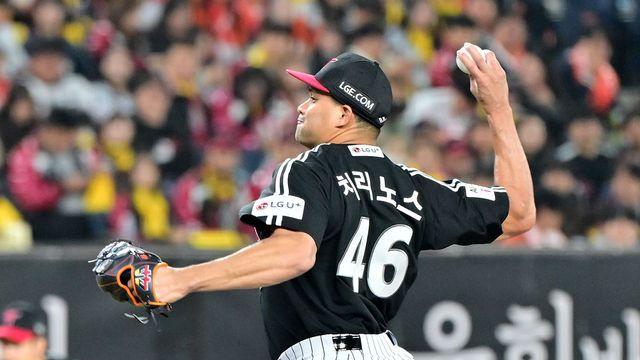 '이런 경기 처음이야' 부상 딛고 역투 펼친 치리노스 