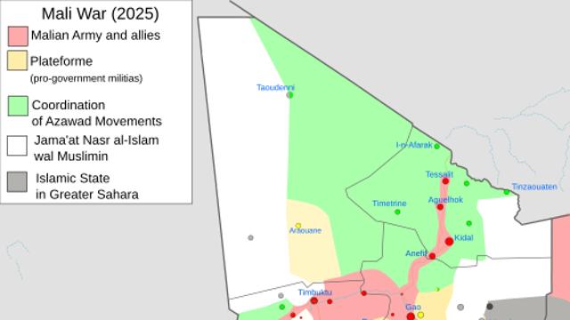 현재 말리에서 일어나는 일을 요약해봄