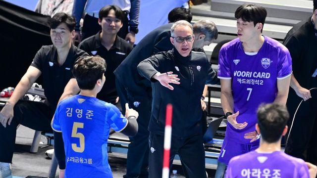 '시즌 첫 연패' 파에스 감독, 왜 세터 한태준을 언급했을까…
