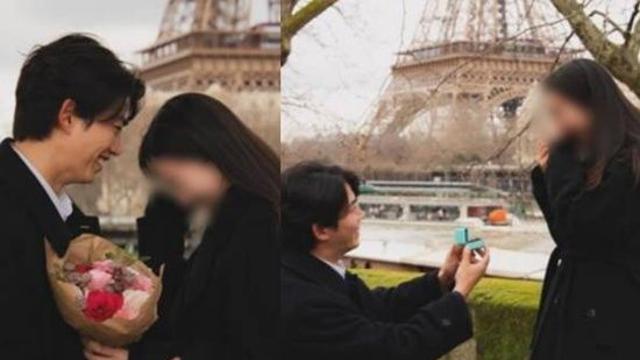 옥택연, '에펠탑 프러포즈' ♥그녀와…
