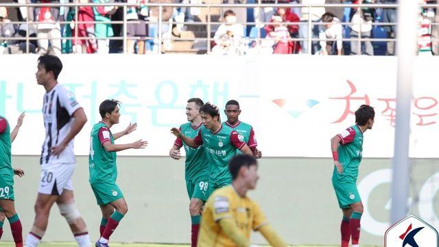 K리그1 대전, 서울에 3-1 승리…신바람 4연승으로 '2위 점프'