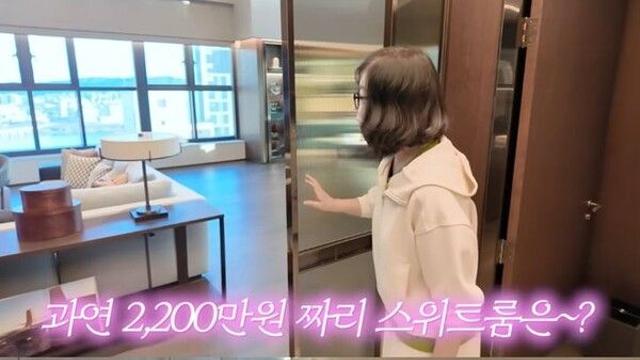 최화정, 1박 2200만원 호캉스…