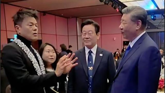 시진핑 만난 박진영 