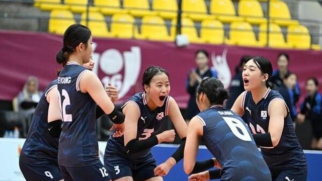 배구 여자 U-16 대표팀, 아시아선수권서 카자흐스탄 3-0 완파
