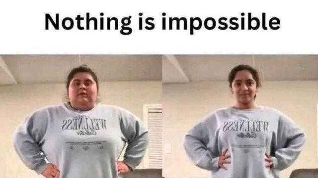 식요법으로 체형 변신에 성공!