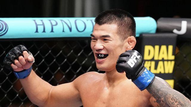 고석현, 김동현처럼 상대 ‘바닥 청소’ 시켰다…타격도 124-11→압도적 승리로 ‘UFC 2연승’