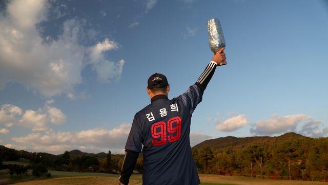 롯데 응원가에 아버지 유니폼 입고 우승, '김용희 아들' 김재호 
