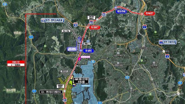 '호남고속도로지선 확장 공사'예타 통과