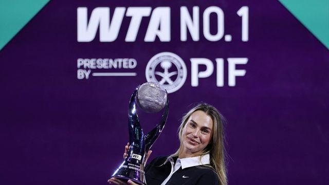 사발렌카, 2년 연속 여자테니스 단식 연말 세계 랭킹 1위