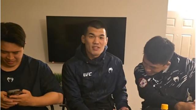 UFC) 오늘 경기 승리한 고석현 근황 