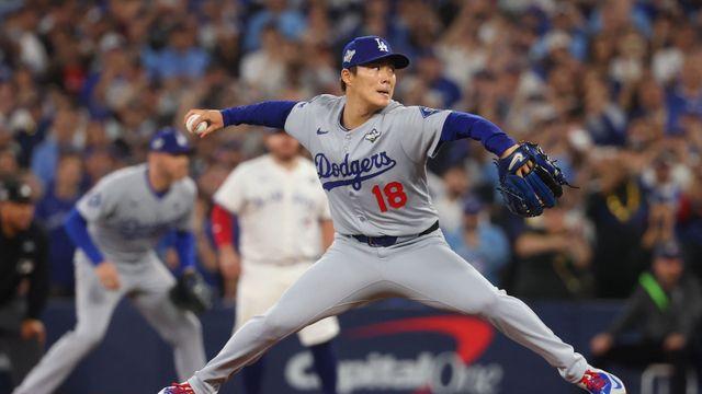 '이게 가능해?' 96구 다음날 157km 쾅! 야마모토, 1사 만루까지 막다니