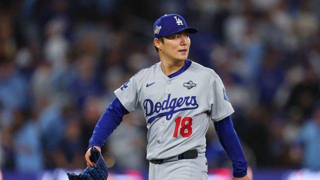 96구 던진 투수가 하루 뒤 또 오른다고? 야마모토 이미 캐치볼까지 완료 '투혼의 7차전'