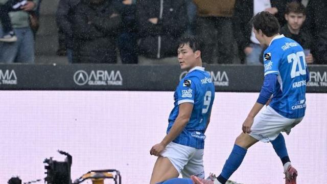 '홍명보호 주전 간다!' 오현규, 벨기에서도 맹활약…결승골 한 방→팀 승리 견인+전체 평점 2위 기록
