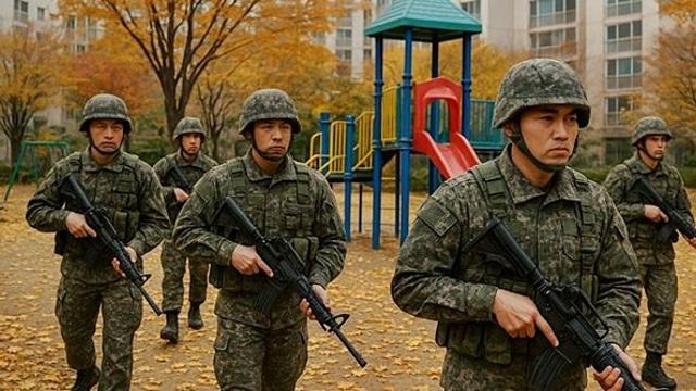 일요일 오후, 대전 어린이 놀이터에 육군 32사단 '긴급 출동'했다