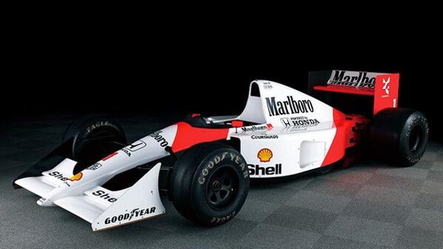 A. 세나의 1991 F1 머신 맥라렌·혼다 MP4/6, 소더비 경매 낙찰가 215억?