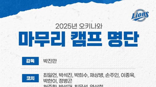 '8위→4위→PO' 진격의 가을 보낸 삼성, 오키나와 마무리캠프 실시