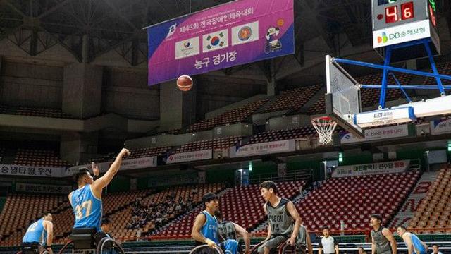 코웨이 블루휠스, 제45회 전국장애인체육대회 휠체어농구 남자부 우승