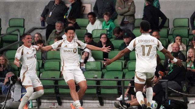 ‘손흥민 1골 1도움’ LAFC, ‘흥부 듀오’ 미친 활약→오스틴 4-1 완파…PO 8강 진출