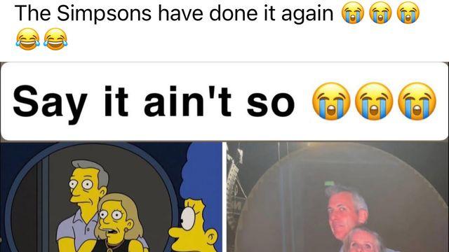 심슨은 역시나 미리 알고 있었다!!!