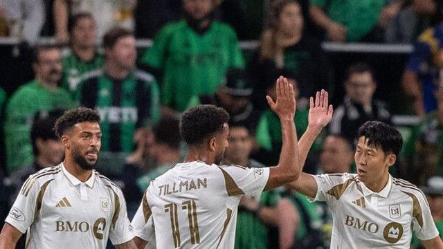 '손흥민 1골1도움' LAFC, 오스틴 꺾고 MLS PO 8강 진출