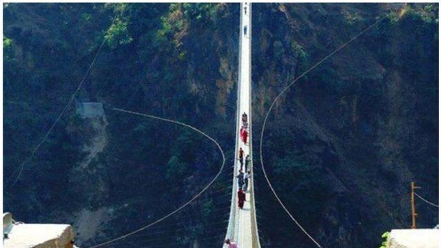 구름다리, 산악계단 사진에 속으면 안 되는 이유