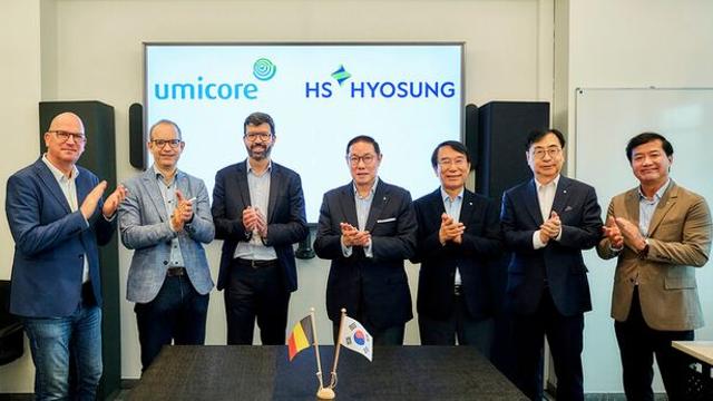HS효성, 유미코아 배터리 음극재 사업 인수···차세대 실리콘 배터리 본격 진출