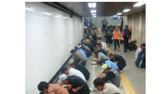 겨울철 노숙자로 알아보는 자연도태설