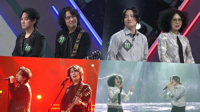 '싱어게인4' 고음 VS 보컬 합…록 대전 승리 팀은?