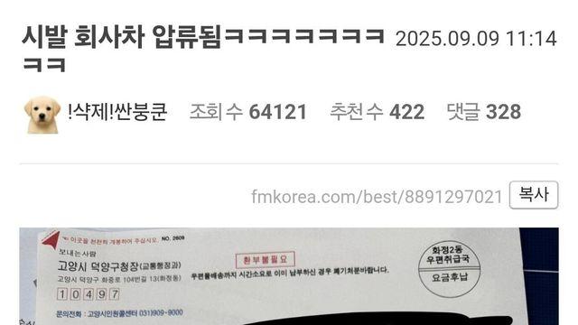 어메이징한 회사차 압류 사유