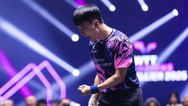 탁구 '맏형' 이상수, WTT 챔피언스 프랑크푸르트 16강 진출