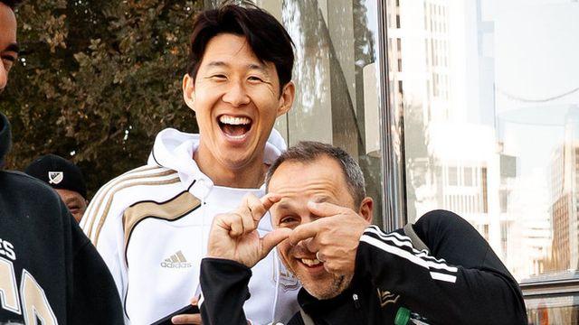 “쏘니 완전히 막는 건 불가능하죠”...‘찰칵 세리머니’ 체룬돌로 감독, 손흥민 있어 행복하다