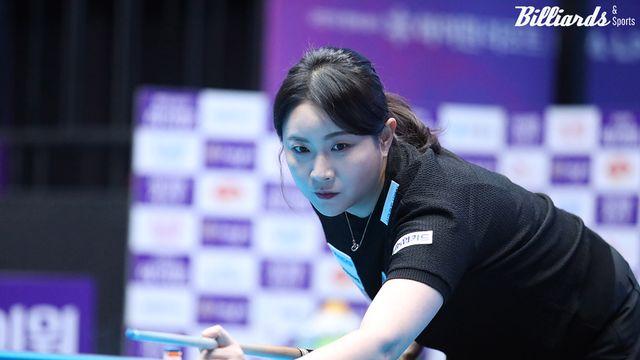 '6차 투어 우승' 김민아, 복병 장가연에게 져 '64강 탈락' 이변…한지은 최혜미 임정숙 등 32강 진출[하이원리조트 챔피언십]