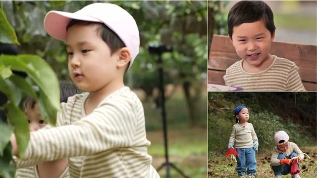 김준호 子 정우 “이찬원 삼촌 줄 거야”…밤 줍다 귀여움 폭발