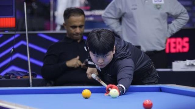 최우현, '예선 1라운드 J조 1위' (광주 세계3쿠션당구월드컵) [포토]