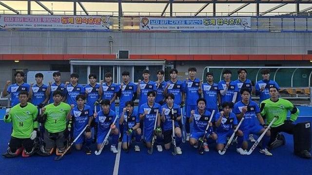 남자 하키 국가대표 후보선수단, 주니어 월드컵 대비 합숙 훈련