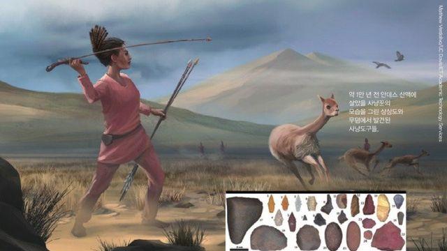 9000년전 여자 사냥꾼이 있었다