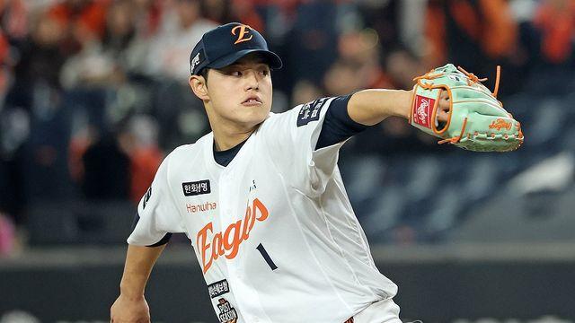 대표팀 훈련 합류 한화 문동주 