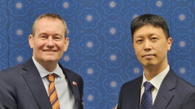 윤종권 외교전략정보본부장 직무대리, 덴마크 NATO·OSCE 의회연맹 대표단 면담