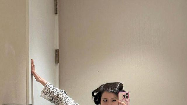 블랙핑크 지수, 한소희처럼!  연말 모임, 홈파티에 어울리는 레오퍼드 패션