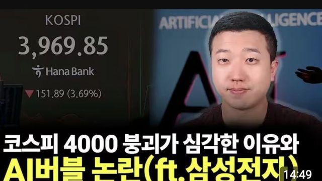 현재 코스피가 다시 반등하고 있는 이유 