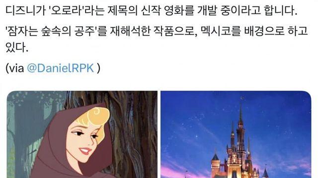 디즈니 오로라 근황