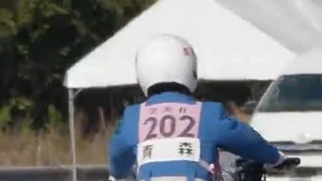 니폰 여경의 바이크 실력