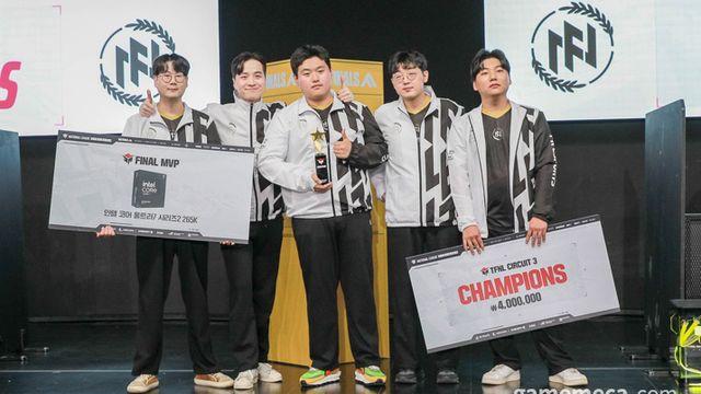 FN e스포츠, 더 파이널스 국내 공식 대회 2연속 우승