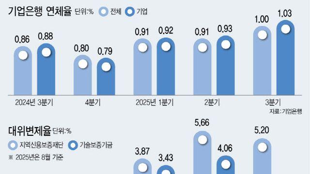 빌린 돈 못 갚는 중소기업 급증…연체율, 금융위기 이후 최고