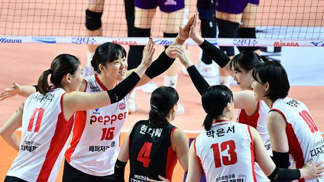 현대건설·도로공사와 상위권 경쟁, 아직은 어색한 페퍼저축은행의 순위