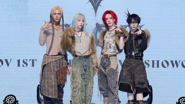 '컴백' XLOV, K-팝 최초 젠더리스 그룹만의 '대체불가 아우라' [포토]