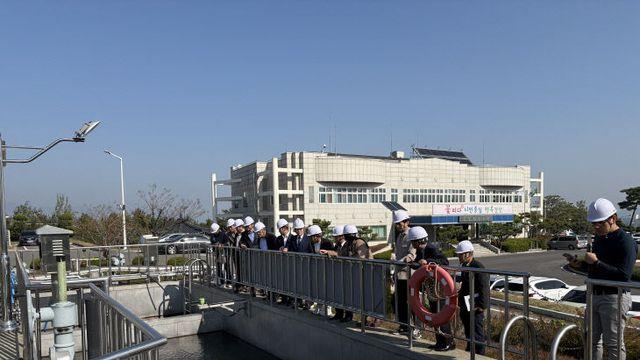 태국 푸켓 직업전문학교 방문단, 경산정수장 견학