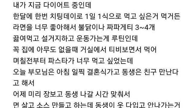 글쓴이 잘못이다 vs 동생 잘못이다